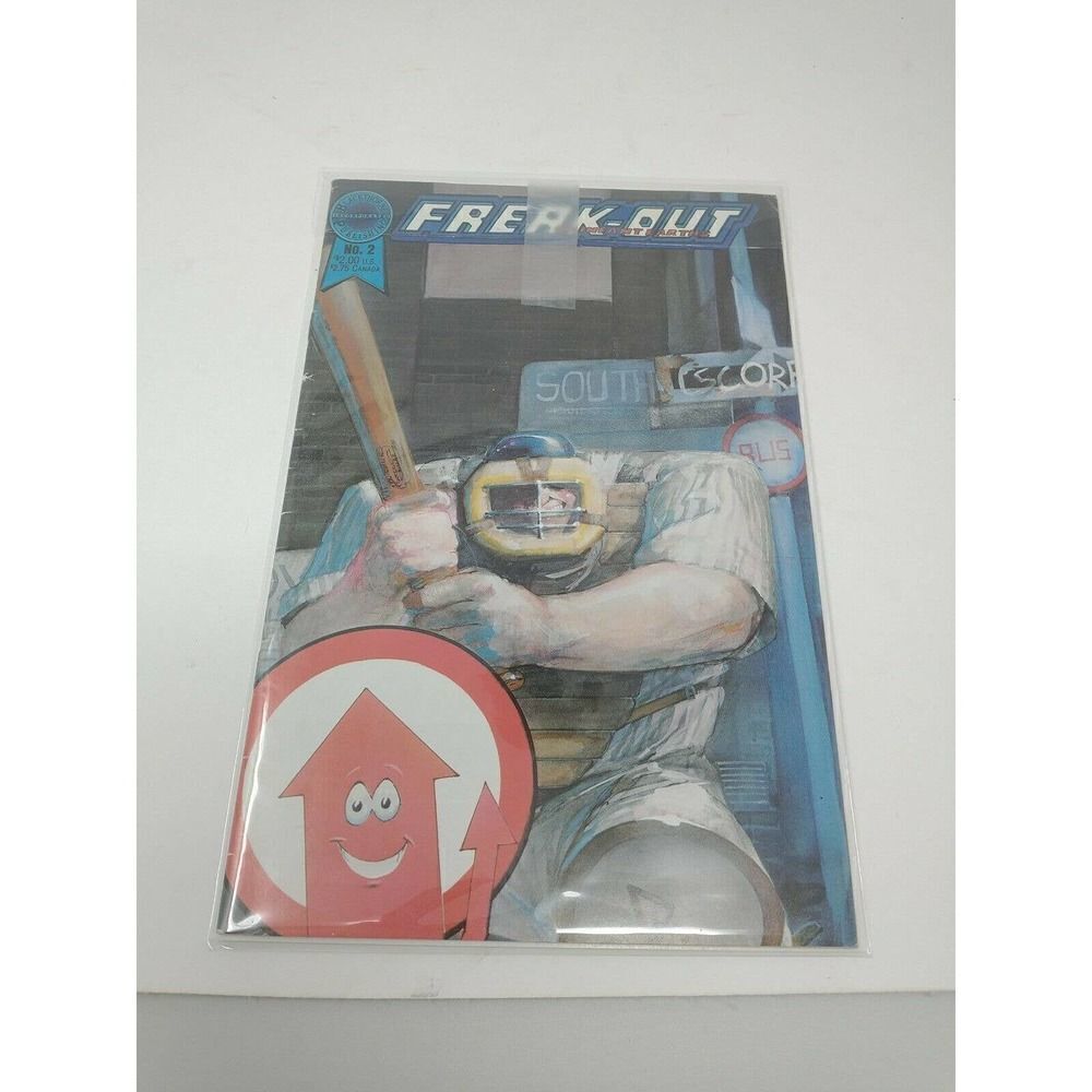 Freak Out Issue No2 Comic Blackthorne Inc. Publishing Boarded and Bagged